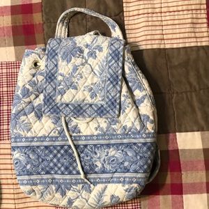 Vera Bradley quilted backpack